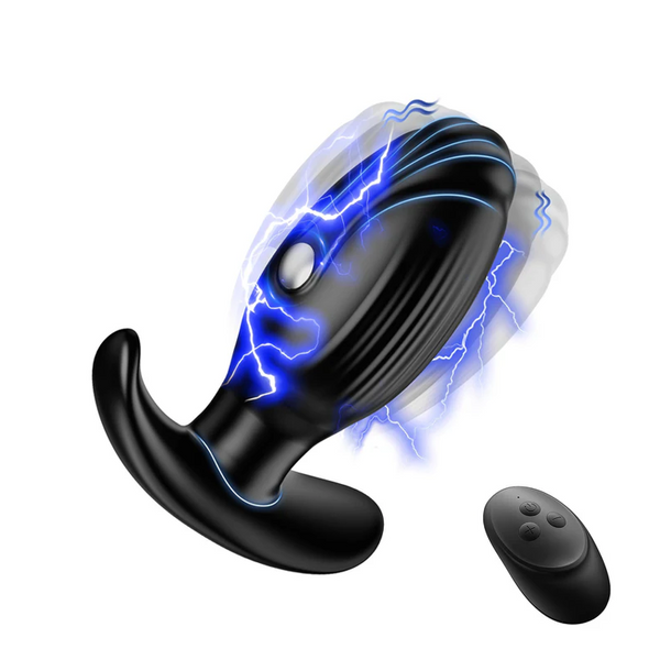 Elektrische stimulatie buttplug met vibratie