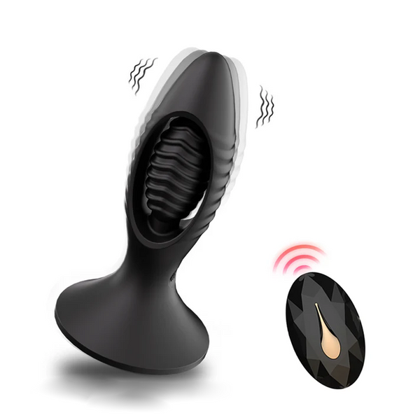 Buttplug met 6 vibratie-intensiteiten