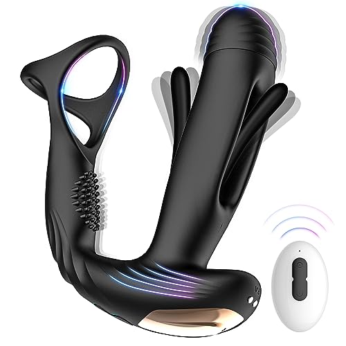 Prostaatmassager met 10 fladder- en trilstanden