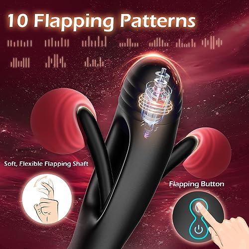 Prostaatmassager met 10 fladder- en trilstanden