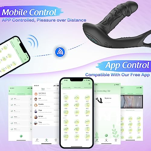 Prostaatmassager met 9 vibratiestanden & wiebelbewegingen