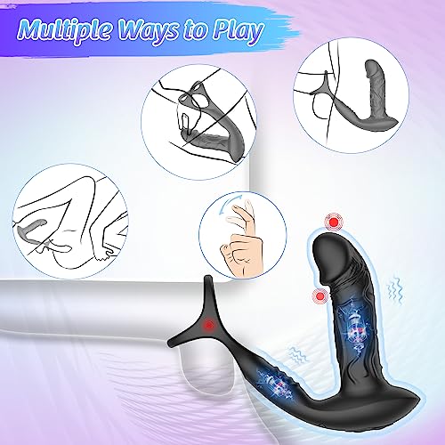 Prostaatmassager met 9 vibratiestanden & wiebelbewegingen