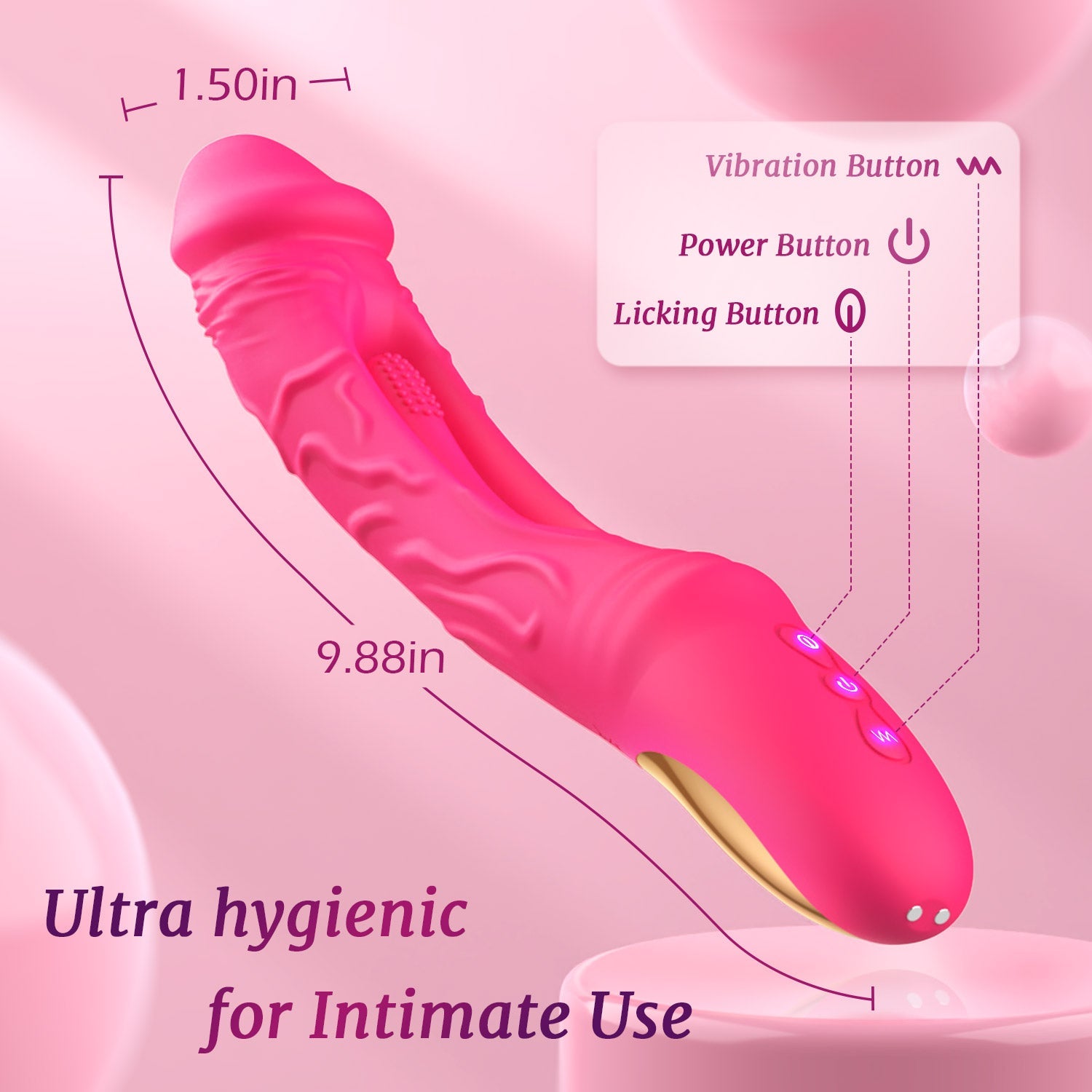 Dildo Flapperende Vibrator