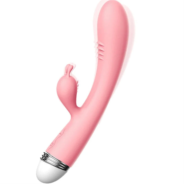 Dubbele sensatie vibrator die verborgen G-spot en clitorale extase ontgrendelt