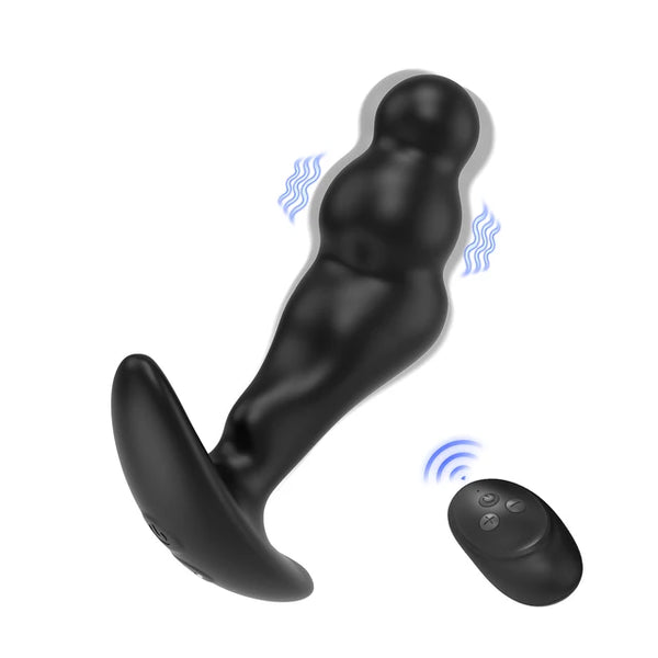 Waterproof anale plug vibrator met prostaat- en G-spot stimulatie voor mannen