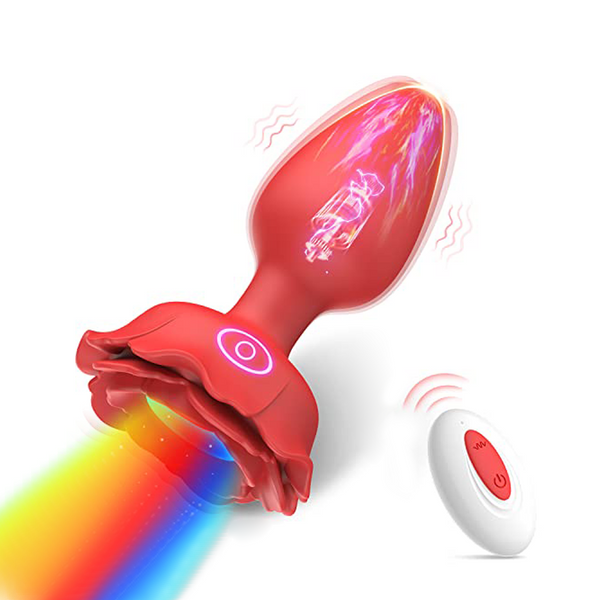 LED Vibrerende Buttplug met 10 Trillingsstanden