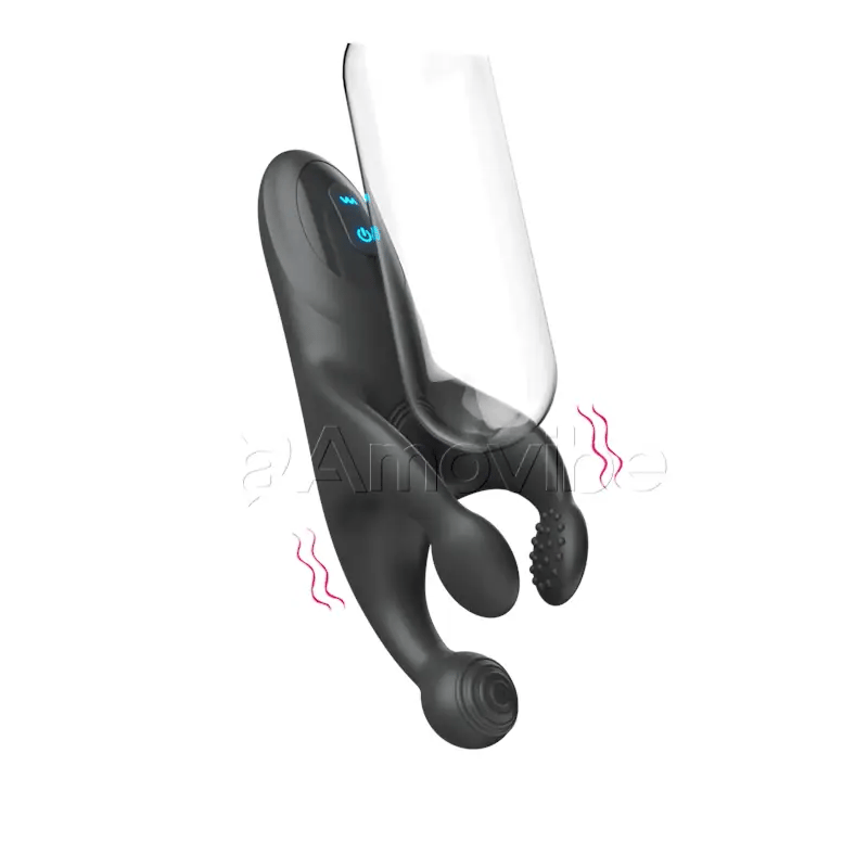 Penis vibrator met tikken en vibratie