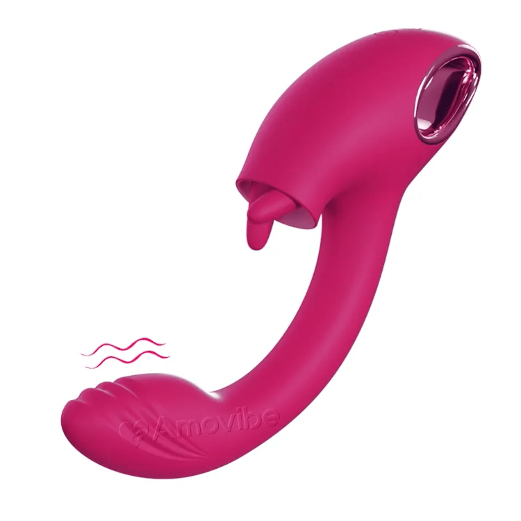 G Spot Vibrator met Dubbele Likfunctie