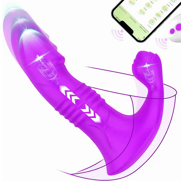 Bluetooth-gestuurde stotende vibrator