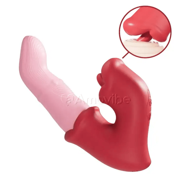 G-Spot & Clitoris Vibrator – Tong Tong Actie, Waterdicht