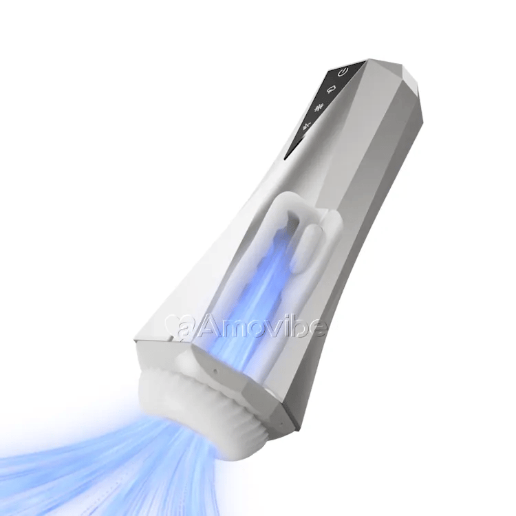 Mannelijke Automatische Zuig- en Trilkoker – 3 Modi, Waterdicht