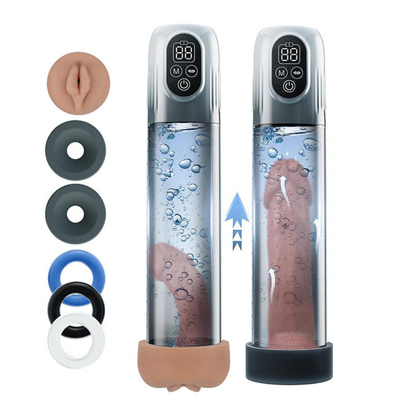 6-in-1 Oplaadbare Penis Vacuümpomp