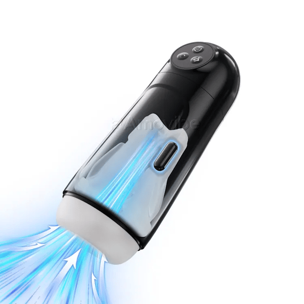 Mannen Auto Masturbator – 9 Zuigpatronen + Trilling & Whirlpool