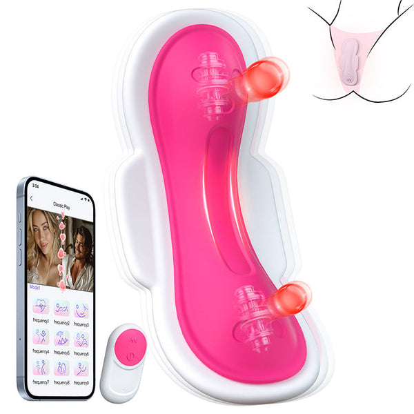 Easy-Wear Panty Vibrator with App & Remote