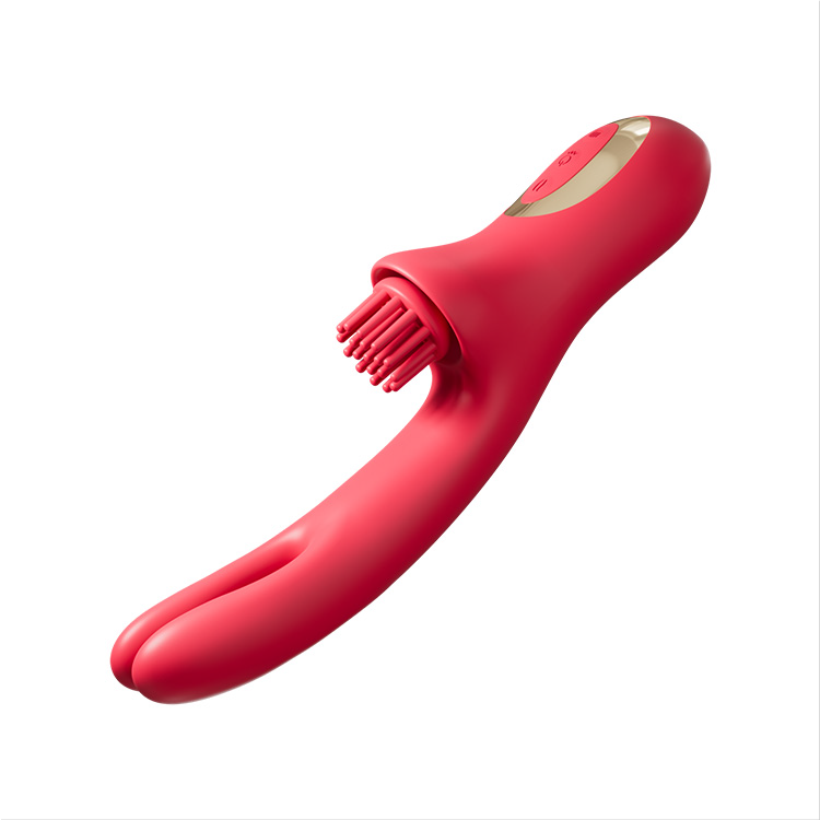 Sensuele Come-Hither Konijn Vibrator met Kietelende Vibratie