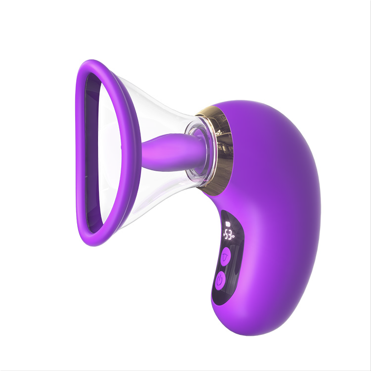 5-in-1 Vibrator met Zuigen, Likken en LCD-bediening