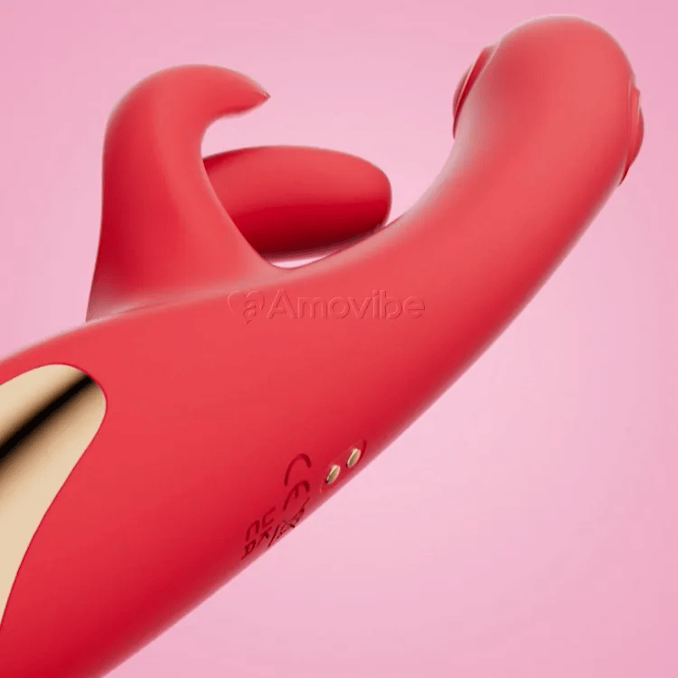 G-spot Tikkende Vibrator met Clitoris Massage & Vibratie