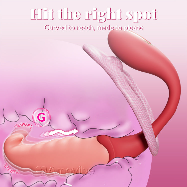 App-gestuurde G-spot vibrator: pulserende C-spot, stil