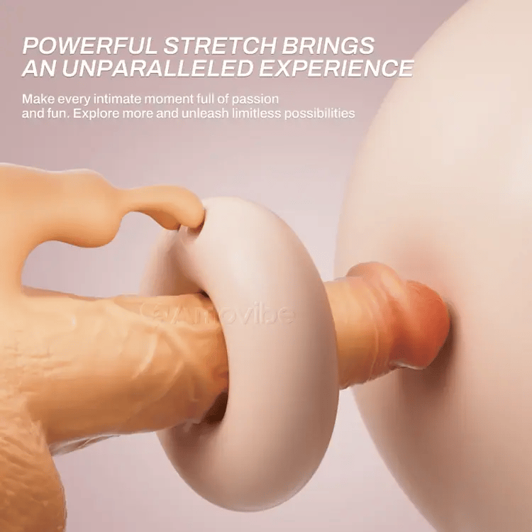 Stotende Dildo met 10 Snelheden Stoten & Vibratie