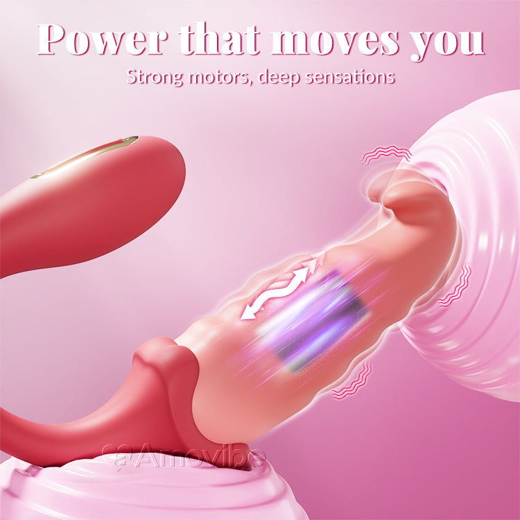 App-gestuurde G-spot vibrator: pulserende C-spot, stil