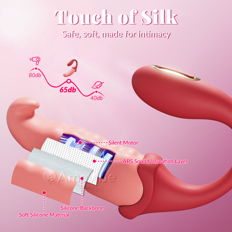 App-gestuurde G-spot vibrator: pulserende C-spot, stil