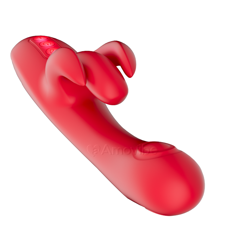 G-spot Tikkende Vibrator met Clitoris Massage & Vibratie