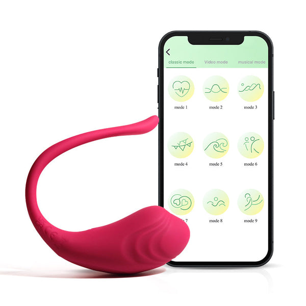 Discrete vibrator met APP-besturing