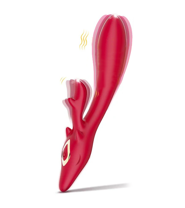 G-spot vibrator met clitoris vibratiemodus