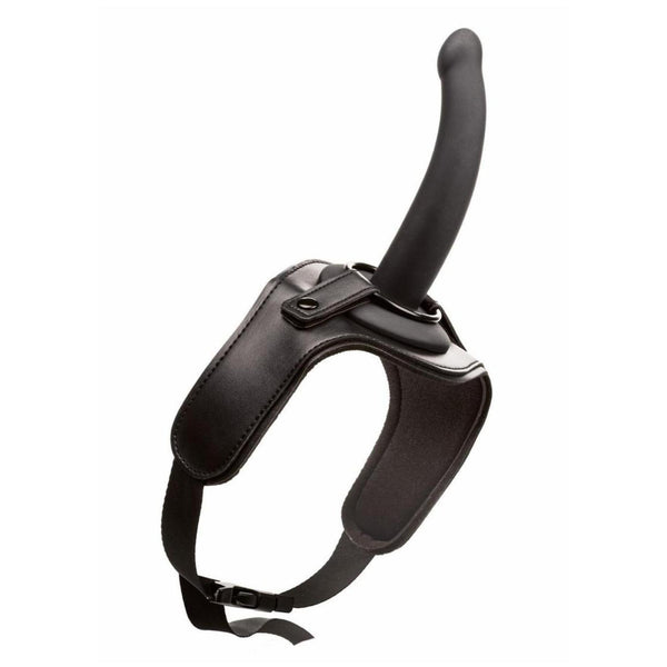 Draagbare verstelbare dijriem op harnas KIT met siliconen sonde BDSM seksspeeltje